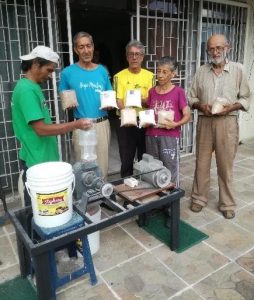 Making corn flour